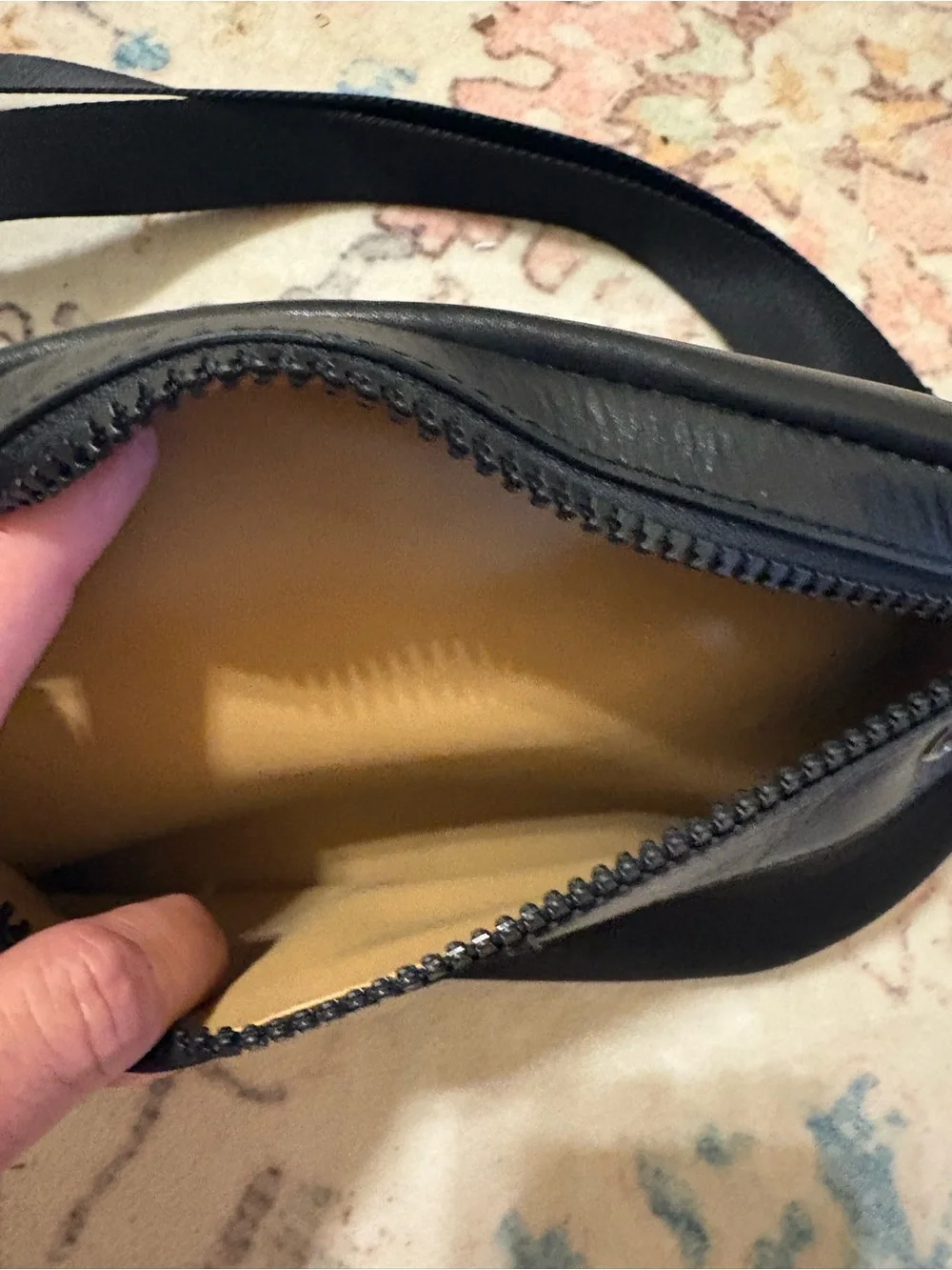 Michael Kors Black Belt Bag with Zip Pocket. New with Tags!